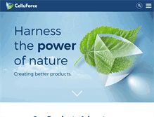 Tablet Screenshot of celluforce.com
